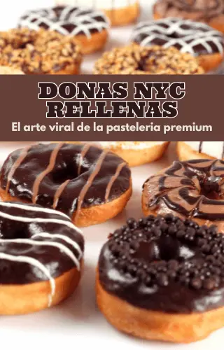 Donas NYC Rellenas