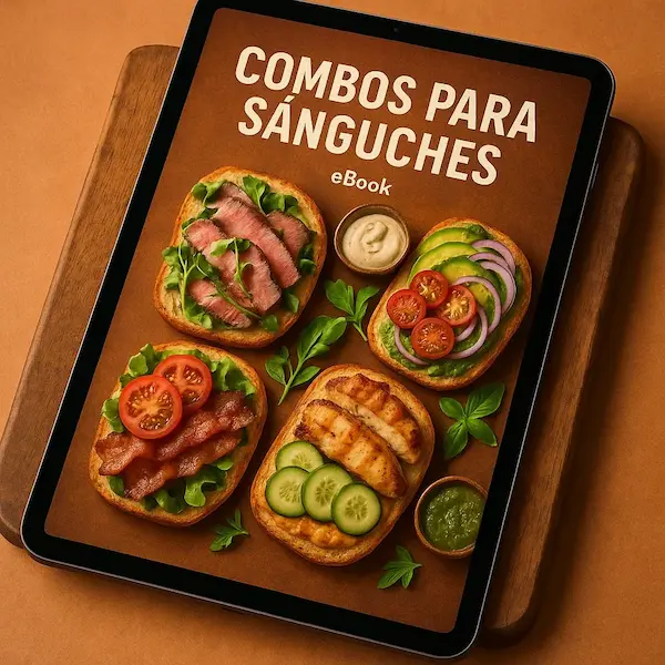 Mockup Combos para Sánguches Épicos